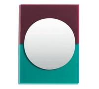 Petite Friture Wander Mirror 67x90 Emerald/ Cherry