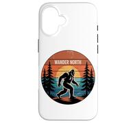 Wander North Bigfoot Sunset Forest Case for iPhone 16