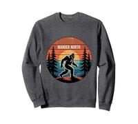 Wander North Bigfoot Sunset Forest Sweatshirt