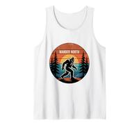 Wander North Bigfoot Sunset Forest Tank Top