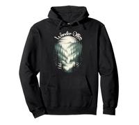 Wander Often Forest and Mountain Nature Scene Pullover Hoodie