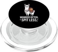 Wander Often Spit Less Llama PopSockets PopGrip for MagSafe