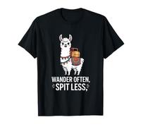 Wander Often Spit Less Llama T-Shirt