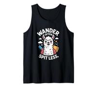 Wander Often Spit Less Llama Tank Top