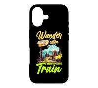 WANDER OFTEN WONDER WHY I DIDN'T TRAIN Case for iPhone 17