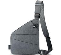 WANDER PLUS Anti Theft Crossbody Travel Bag, Grey