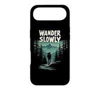 Wander Slowly Calm Outdoors Nature Therapy Hiking Hiker Case for iPhone Air