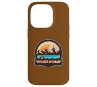 Wander Woman Compass Hiking Camping Case for iPhone 14 Pro
