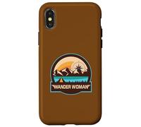 Wander Woman Compass Hiking Camping Case for iPhone X/XS