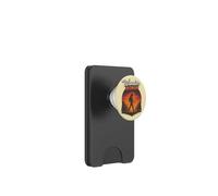 Wander Woman Retro Sunset Hiking Empowerment Design PopSockets PopWallet for MagSafe