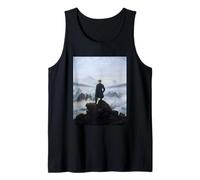 Wanderer Above The Sea Fog by Caspar David Friedrich (1818) Tank Top