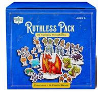 Wanderers Emporium Hard Flat Minis for DND Miniatures with Bases | 28mm - 32mm Scale Dungeons and Dragons Starter Set 5e (Ruthless Pack, 39, Miniatures)