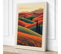 Wanderers in the Valley Canvas Wall Art Print 30x20 Inch