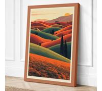 Wanderers in the Valley Canvas Wall Art Print 30x20 Inch