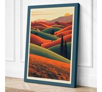 Wanderers in the Valley Canvas Wall Art Print 30x20 Inch