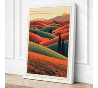 Wanderers in the Valley Canvas Wall Art Print 36x24 Inch
