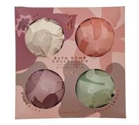 Wanderflower Bath Bomb Collection Gift Set 4 Large Bath Bombs for Women