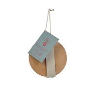 Wanderflower Dry Body Brush Round Natural Cactus Bristles Exfoliating Spa Wet Brushing Lymphatic Drainage Skin Care