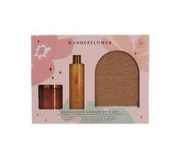 Wanderflower Women's Brightening Body Summer Prep Gift Set in Pink