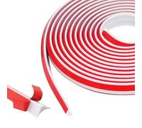 WanderGo Flexible Quadrant Trim 300cm Skirting Board Trim Self Adhesive Coving for Ceilings for Wall Corner Ceiling Kitchen Bathroom Edging Coving Strip