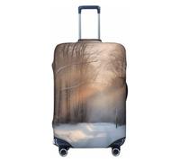 Wandering in the winter light Luggage Cover Protector Fit 22-24 Inch | Suitcase Cover, Washable, Travel Stretch Baggage Case Protective, Carry On Cover, Medium