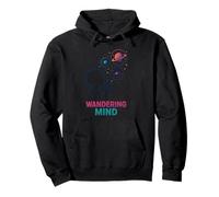 Wandering Mind Child Bubbles Planets Stars Pullover Hoodie