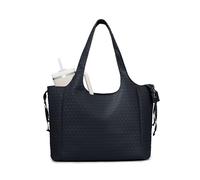 Wandering Nature Tote Bag for Women, Laptop Work Bag with 2 Cup Holders, Leather Purses and Handbags for Teacher Nurse Travel, Black, M