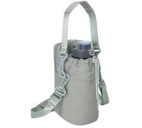 Wandering Nature Water Bottle Holder with Strap 32oz Insulated Water Bottle Carrier Bag Crossbody with Large Storage Pocket for Walking Hiking,Water-Resistant Fabric,Patent Pending