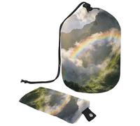 Wandering River Delta Compact Hanging Toiletry Bag with Clear PVC Pockets