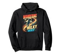 Wandering the Milky Way Astronaut Pullover Hoodie
