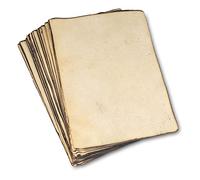 Wanderings Handmade Antique Blank Paper with Slightly Burned Edge 21x30 cm - A4 Size Package of 50 Watercolor Mixed Media Paper for Writers Invitations Crafts Cold Press Thick 150 GSM Recycled