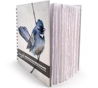 Wanderings Tear Out Watercolor Journal - 20x20 cm - Premium Art Journal with Handmade Deckle Edge Paper Featuring 350 GSM Cold Press Paper for Scrapbook, Watercolor Album, Sketchbook, Drawing Pad