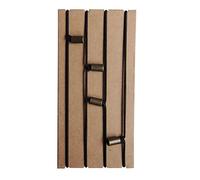 Wanderings Traveler's Notebook Elastic Bands - 21 x 11cm to 21 x 14cm - Jump Bands for Refillable Notebooks - Connection Strap Replacements - Pack of 4 with Decorative Bead Standard and A5 Size