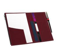 WANDERINGS Zipper Case Card Sleeve Holder Travelers Journal Accessory for Refillable Travel Journals - A5 Size - 5.25" x 8.25" / 14x21cm - Durable 100% Cotton Fabric Planner Accessories Case