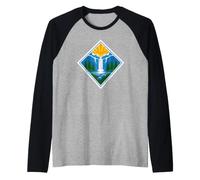 Wanderlust Nature Lover Exploring the Scenic Wilderness Raglan Baseball Tee