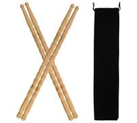 WANDIC 2 Pair Drum Sticks Classic 5A Bamboo Gourd Drumsticks for Playing Musical Instruments