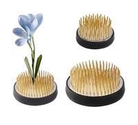 WANDIC Flower Frog, 2 Pcs Round Flower Holders Flower Arranging Bases Floral Pin Frog for Floral Arrangement Art Home Office Decoration (Flower Frogs - Small Size)