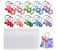 WANDIC Yoto Card Holder,400 PCS Self Adhesive Tabs with 20 Styles Loops Holder Organizer Storage Case Compatible with Yoto Cards Accessories