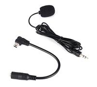 Wandisy July Summer Gifts 3.5mm External Microphone Clip On Mic + Adapter Cable for Hero4 3/3 Lavalier Microphone