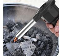 Wandisy Mini Air Blower, Fire Starter Handheld Electric Bbq Fan Portable Bbq Fan Charcoal Barbecue Air Blower Cooking Tool with Ergonomic Grip for Outdoor Camping and Picnic