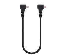 Wandisy Pc-Pc Cable, 30cm Length Male To Male Flash Pc Sync Cable Cord Plastic Sync Cable Simple Setup with Hot Shoe to PC Adapter for Camera Flash Units