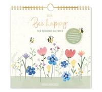 Wandkalender quadratisch 2024 Bee happy: Wandkalender