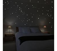 Wandkings"250 Pieces Luminous Dots for Starry Sky" Fluorescent & Glow in The Dark Wall Stickers