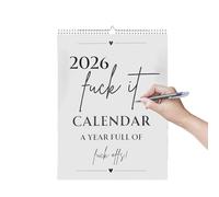 Wandplaner - 2026 Lustige Jährliche Dekoration Für Zuhause, Slices Schrift Monatsplaner Kalender, Wandkalender | Für Fristen Urlaub Mahlzeitenplanung Termine Reisen Schule Büro Arbeitsplatz Wohnheim