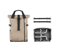 WANDRD All New PRVKE 21L V4: Camera Backpack and Photography Bundle - Weatherproof Travel and Photography Backpack, Bundle Includes 21L Bag, Camera Cube, Waist Straps, and Accessory Straps