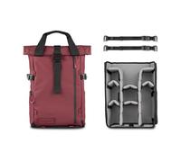 WANDRD PRVKE Photo Bundle Backpack V4 - Rhone Burgundy - 21L | ✅ 5 years warranty
