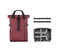WANDRD PRVKE Photo Bundle Backpack V4 - Rhone Burgundy - 31L | ✅ 5 years warranty