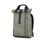 WANDRD All New PRVKE EDC Backpack: Everyday Carry Travel Backpack with Quick Laptop Access, Rolltop Expansion, Wasatch Green, 18L US, Modern
