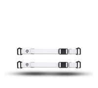 WANDRD Premium Accessory Straps: Durable 1" Straps w/Magnetic Buckle, Metal Gatekeepers & Reflective Logo (2-Pack)