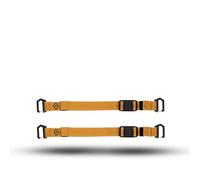 WANDRD Premium Accessory Straps: Durable 1" Straps w/Magnetic Buckle, Metal Gatekeepers & Reflective Logo (2-Pack)